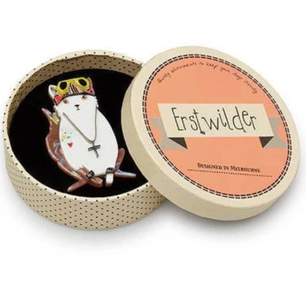 Erstwilder Ltd Edition Paradise City Brooch